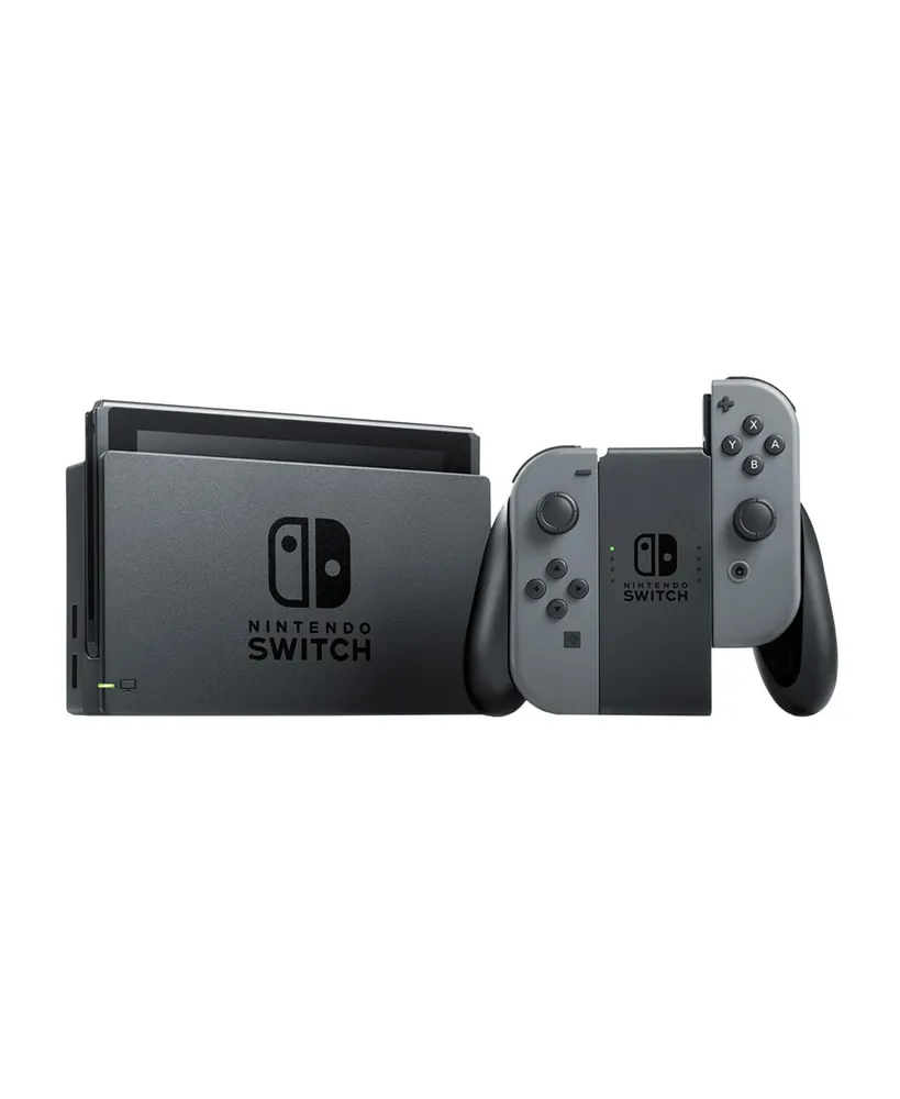 Nintendo Switch in Gray with Pikmin 3 Deluxe & Accessories