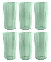 Abode Homewares Polypropylene Mesa Jumbo Set of 6