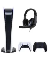 PS5 Digital Console with Extra Dualsense Controller and Universal Headset