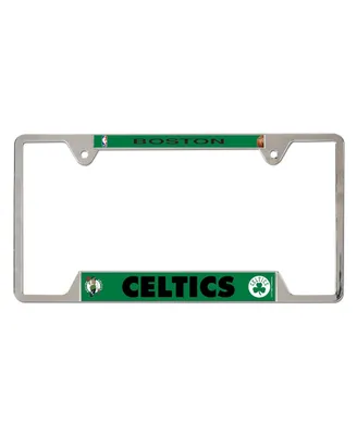 Wincraft Boston Celtics Chrome Plated Metal License Plate Frame