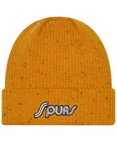 Men's New Era Orange Tottenham Hotspur Retro Cuffed Knit Hat