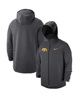 Men's Nike Anthracite Iowa Hawkeyes Tonal Showtime Full-Zip Hoodie