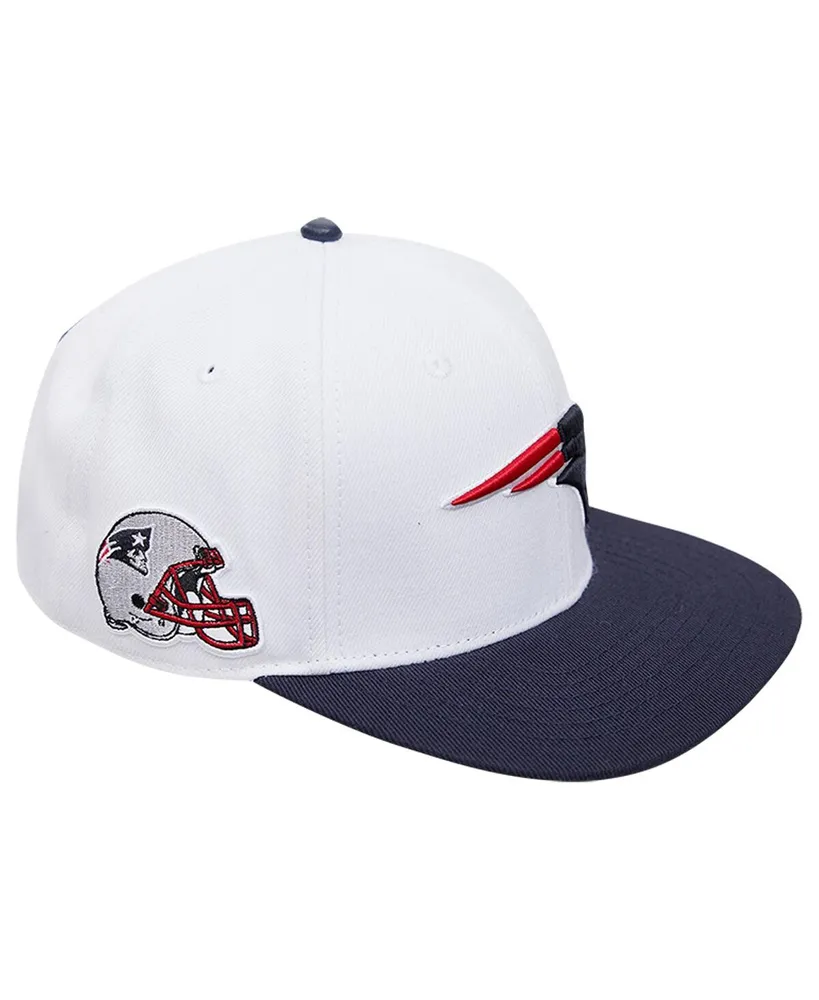 Men's Pro Standard White, Navy New England Patriots 2Tone Snapback Hat