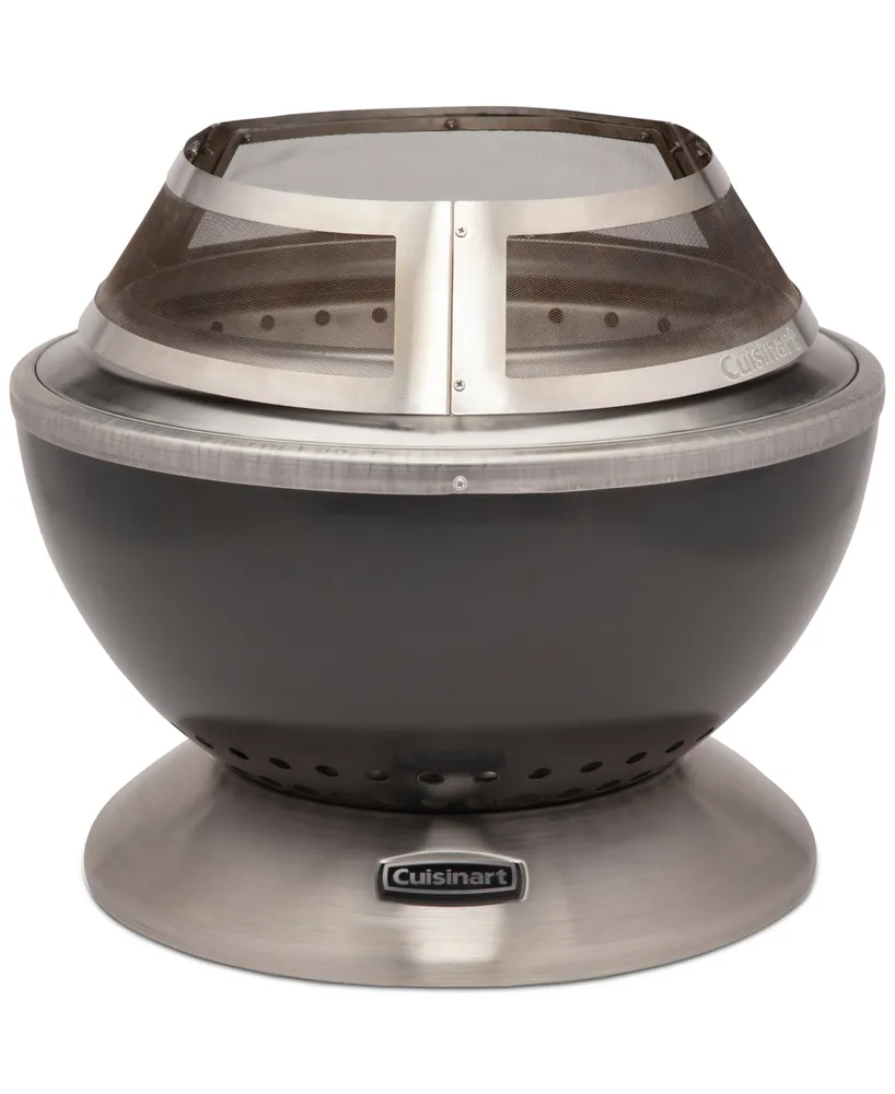 Cuisinart Cha-820 Cleanburn Stainless Steel Fire Pit Spark Guard