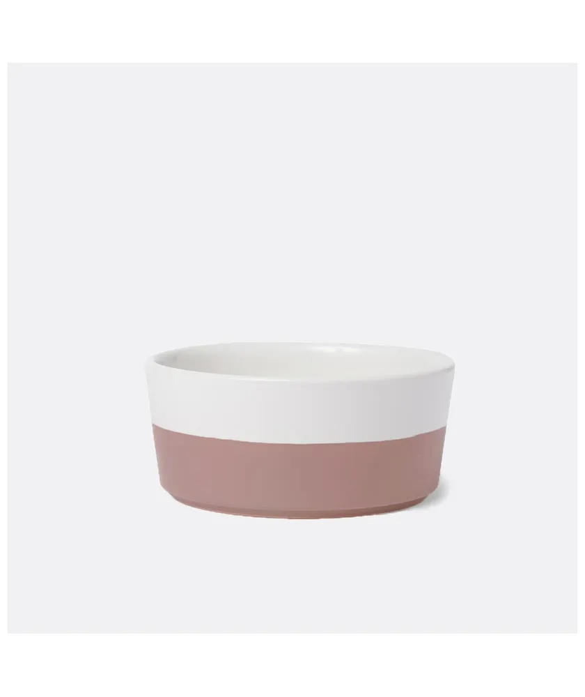 Waggo Dog Dipper Bowl Medium Mauve