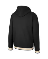 Men's Colosseum Black Army Knights Varsity Arch Pullover Hoodie