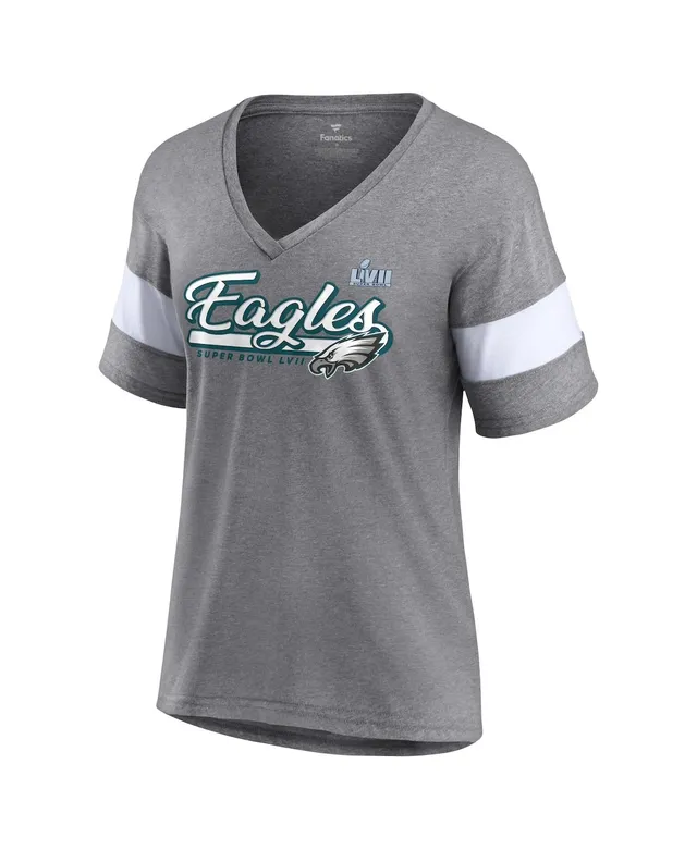 Philadelphia Eagles Majestic Threads Super Bowl LVII Tri-Blend