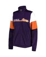 Women's G-iii 4Her by Carl Banks Purple Phoenix Suns Change Up Full-Zip Track Jacket