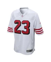 Men's Nike Christian McCaffrey White San Francisco 49ers Game Jersey