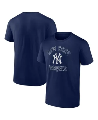 Men's Fanatics Navy New York Yankees Second Wind T-shirt
