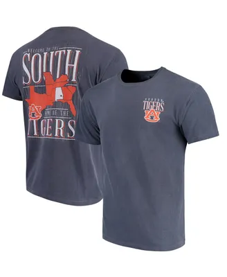 Men's Navy Auburn Tigers Welcome To The South Comfort Colors T-shirt