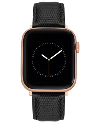 WITHit Lizard Grain Textured Genuine Leather Band Compatible with 38/40/41mm Apple Watch