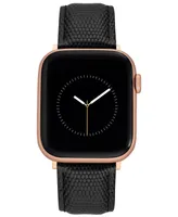 WITHit Lizard Grain Textured Genuine Leather Band Compatible with 38/40/41mm Apple Watch