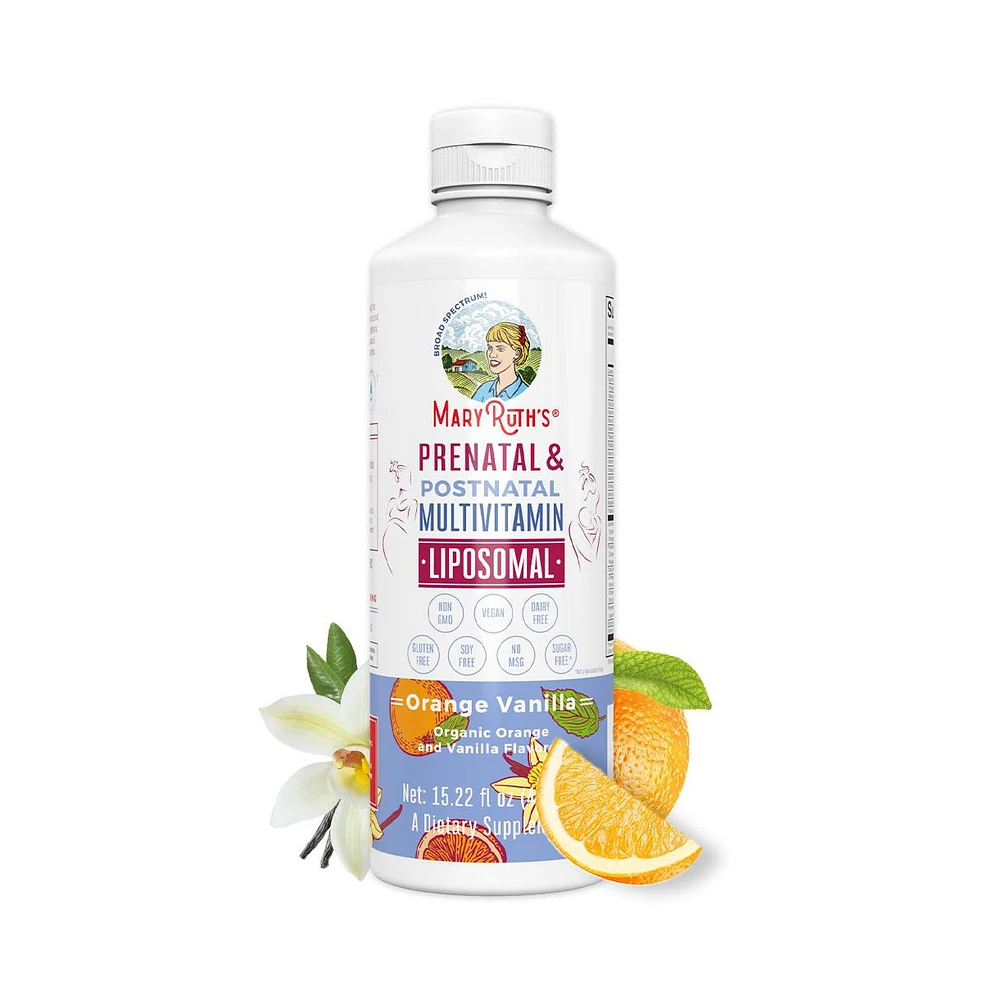 MaryRuth's Prenatal & Postnatal Multivitamin Orange Vanilla