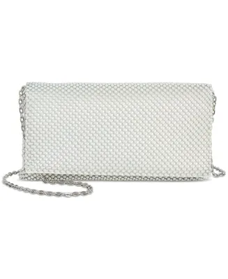 I.n.c. International Concepts Prudence Shiny Imitation Pearl Clutch, Created for Macy's