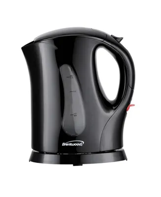 Brentwood Appliances Brentwood 4 Cup 900 Watt Cordless Electric Tea Kettle in Black With Removable Mesh Filter