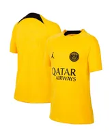 Big Boys Jordan Yellow Paris Saint-Germain Pre-Match Top