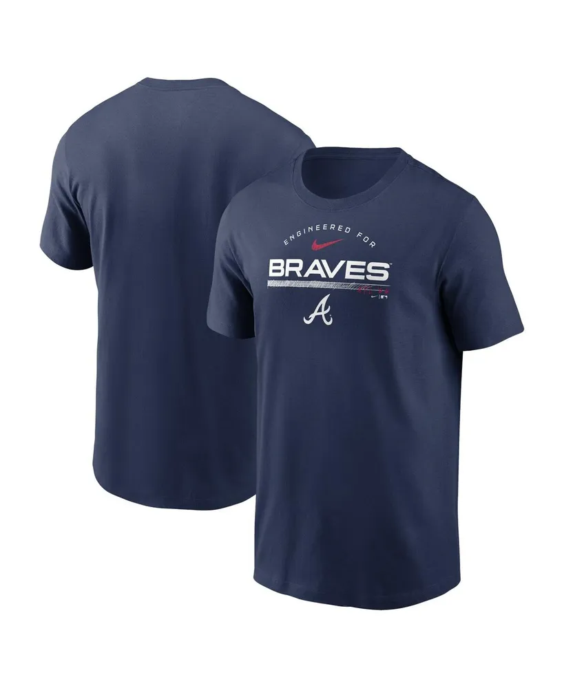 Men's Nike Navy Atlanta Braves Team Engineered Performance T-shirt