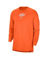 Men's Nike Orange Oklahoma State Cowboys Basketball Spotlight Performance Raglan T-shirt