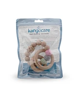 Kanga Care Baby Boys Silicone & Wood Teething Ring