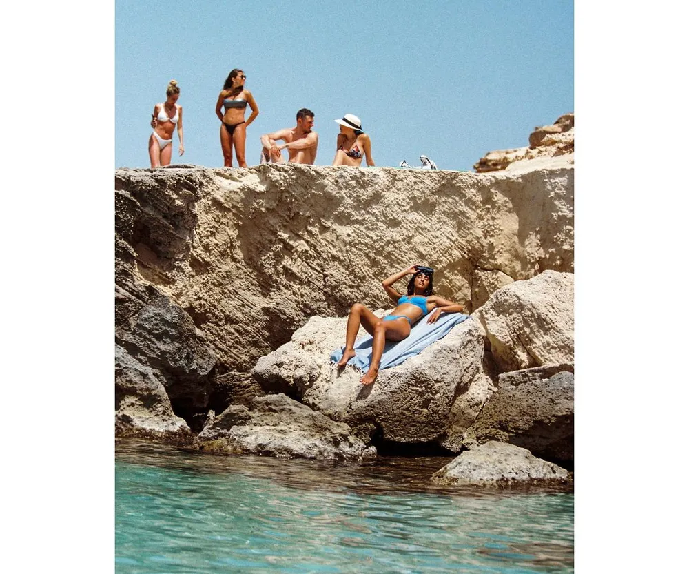 Antalya Sand Free Beach Towel - Sunkissed - Sunkissed
