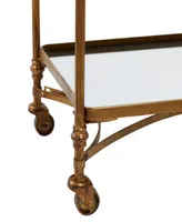 Brass Iron Bar Cart