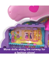 Polly Pocket Rainbow Unicorn Salon - Multi