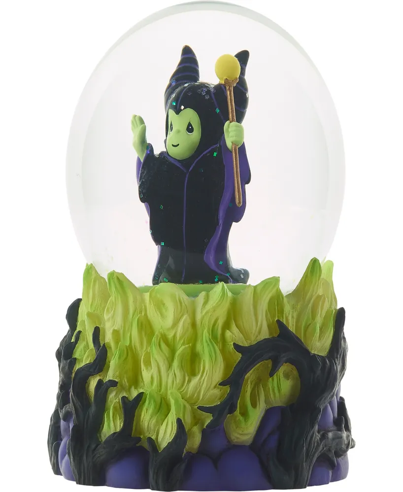 Precious Moments 222104 Disney Maleficent Musical Resin and Glass Snow Globe