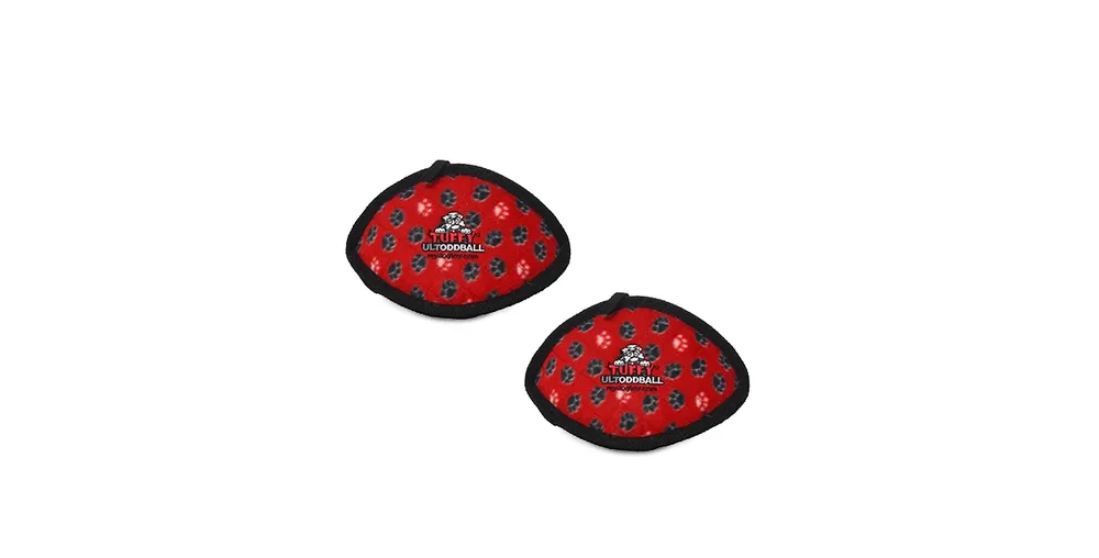 Tuffy Ultimate Odd Ball Red Paw