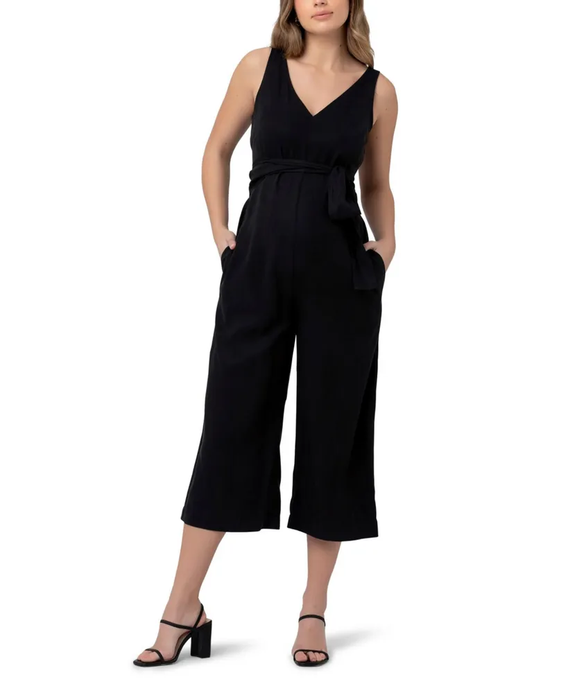 Naomi Tencel Jumpsuit - Black