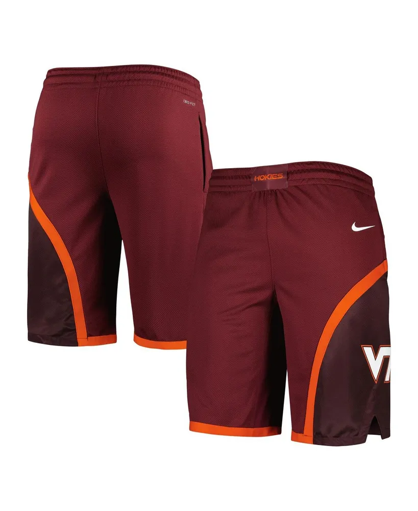 Men's Nike Maroon Virginia Tech Hokies Replica Performance Basketball Shorts