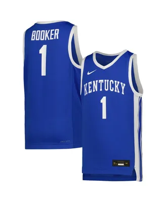 Big Boys Nike #1 Royal Kentucky Wildcats Icon Replica Basketball Jersey