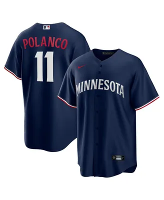 Men's Nike Jorge Polanco Navy Minnesota Twins Alternate Replica Player Jersey