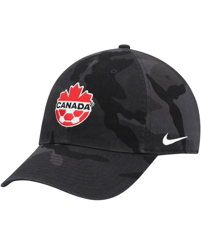 Men's Nike Camo Canada Soccer Campus Adjustable Hat
