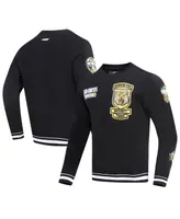 Men's and Women's Pro Standard Black Grambling Tigers 2023 Nba All-Star Game x Hbcu Classic Chenille Pullover Sweatshirt