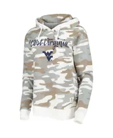 Women's Pressbox Camo West Virginia Mountaineers San Pablo Pullover Hoodie