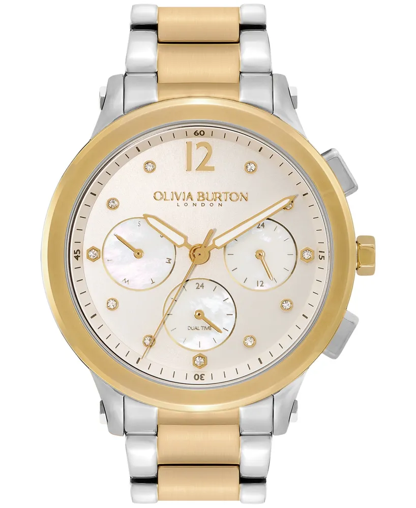Olivia Burton Women's Sports Luxe Two-Tone Stainless Steel Watch 38mm