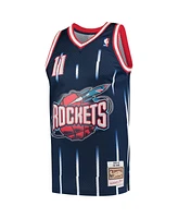 Men's Mitchell & Ness Yao Ming Navy Houston Rockets Hardwood Classics 2002-03 Swingman Jersey