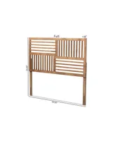 Baxton Studio Adler Modern and Contemporary Transitional Full Size Finished Wood Headboard