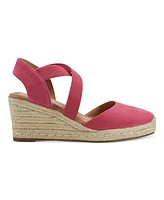 Easy Spirit Women's Meza Casual Strappy Espadrille Wedges Sandal