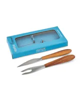 Nambe Curvo Cheese Set