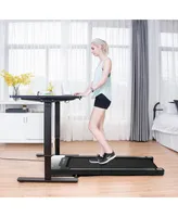Costway 1HP Under-Desk Walking Treadmill Jogging Exercise Machine