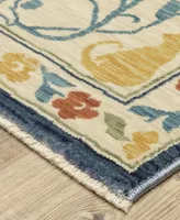 Km Home Vigor VGR06 7'10" x 10'10" Area Rug