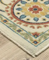 Km Home Vigor VGR07 3'3" x 5' Area Rug