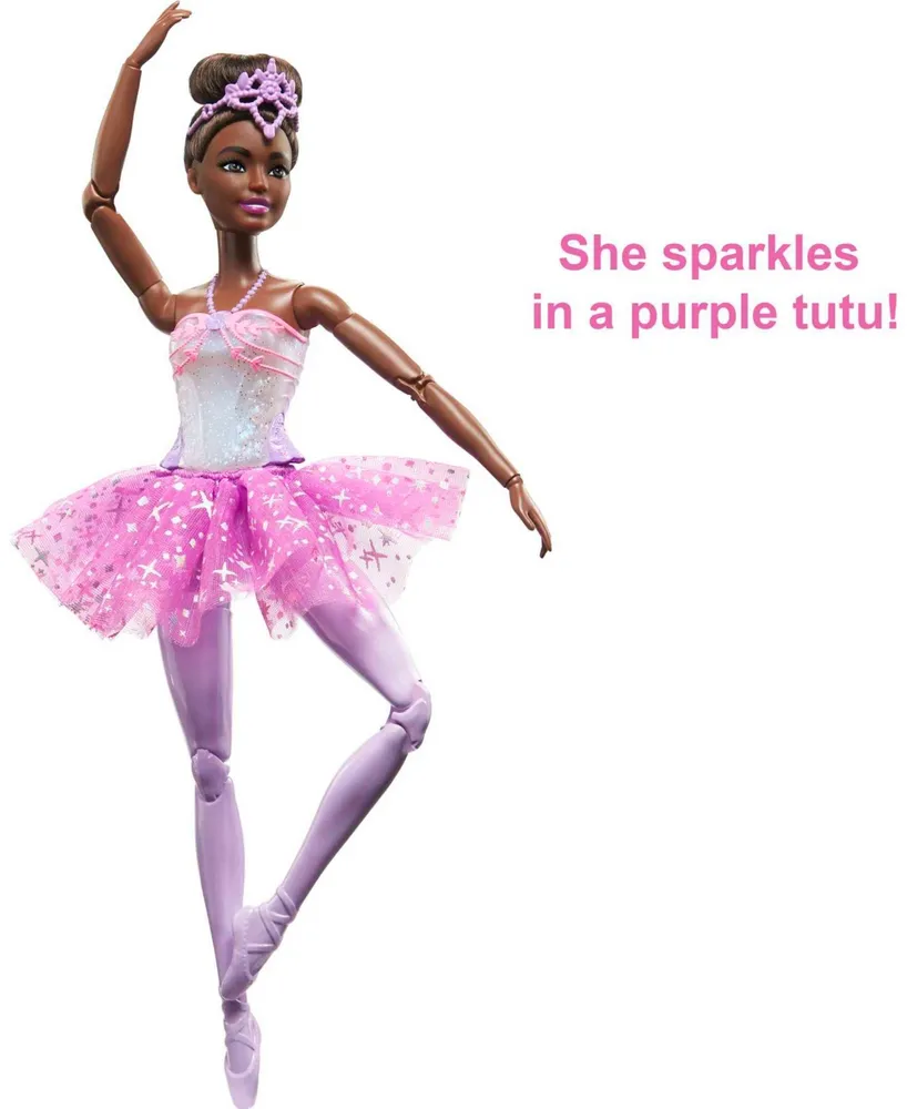 Barbie Dreamtopia Twinkle Lights Magical Ballerina Doll - Multi