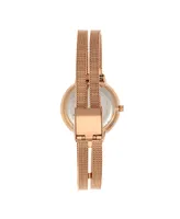 Sophie and Freda Women Sedona Stainless Steel Watch - Rose Gold, 30mm