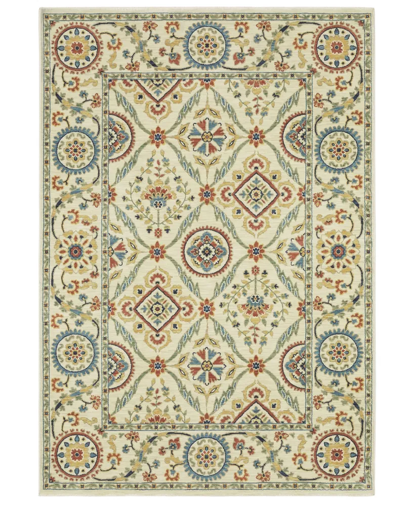 Km Home Vigor VGR07 3'3" x 5' Area Rug