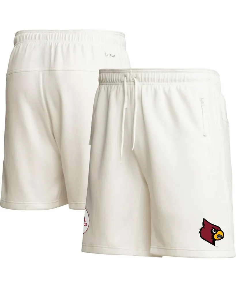 Men's adidas Cream Louisville Cardinals Zero Dye Aeroready Shorts