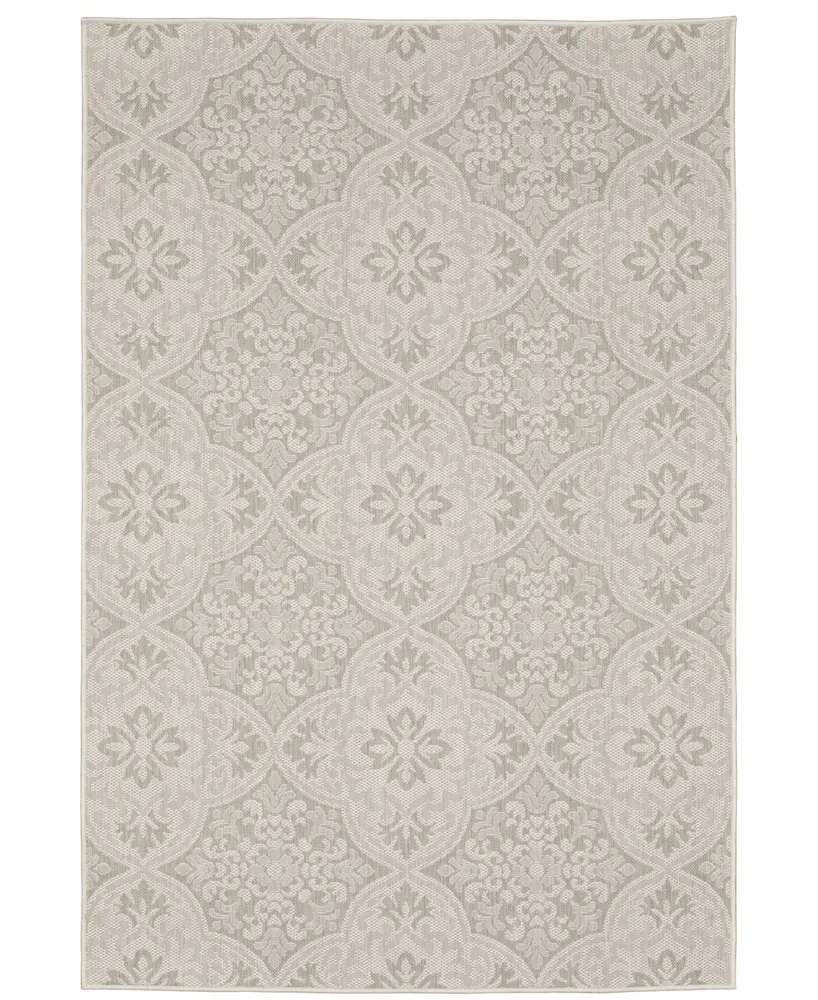 Jhb Design Genoa Outdoor 2805GNA 3'3" x 5' Area Rug