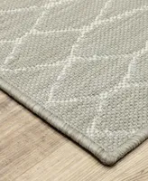 Jhb Design Genoa Outdoor 670GNA4 3'3" x 5' Area Rug